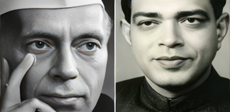Pandit Jawaharlal Nehru and Ramdhari Singh Dinkar