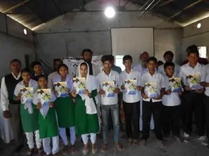“Read Mujib” program in Allardorga High School, Kumarkhali, Kushtia.