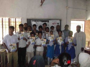 “Read Mujib” program in Moinuddin Biswas High School, Bheramara, Kushtia.