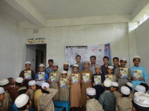 “Read Mujib” program in Kushtia Cadet Madrasah, Kushtia.