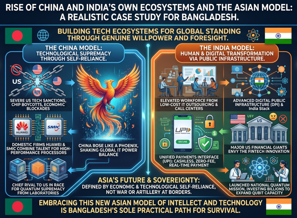 Rise of China and India's Own Ecosystems and the Asian Model