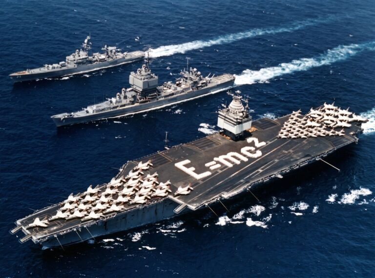 USS ‘Enterprise’ in 1964. U.S. Navy photo